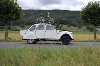 La 2CV, inoxydable.